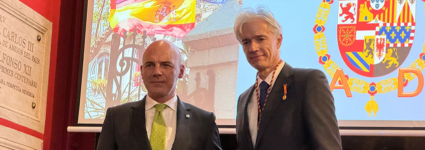 Il Direttore delle Relazioni Istituzionali di FUNIBER diventa membro effettivo dell’Accademia Spagnola di Diplomazia