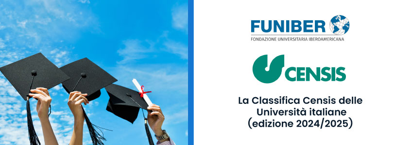 Classifica Censis 2024: ottimi piazzamenti per le università italiane partner della Fondazione Universitaria Iberoamericana FUNIBER