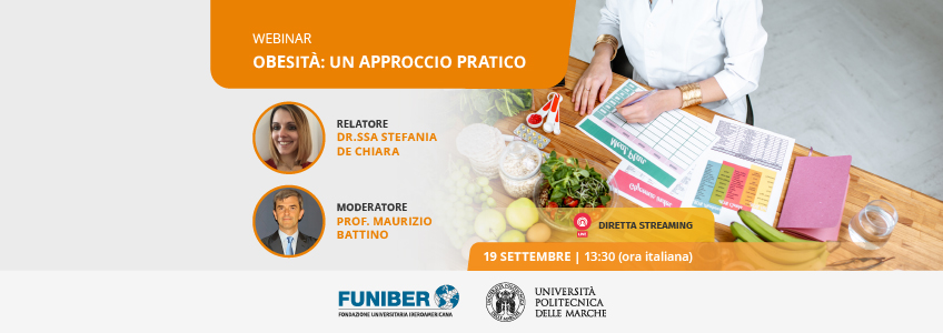 FUNIBER organizza il webinar “Obesità: un approccio pratico”