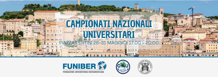 Il Master in Nutrizione e Dietetica Applicata allo Sport presente ai Campionati Universitari Nazionali di Ancona